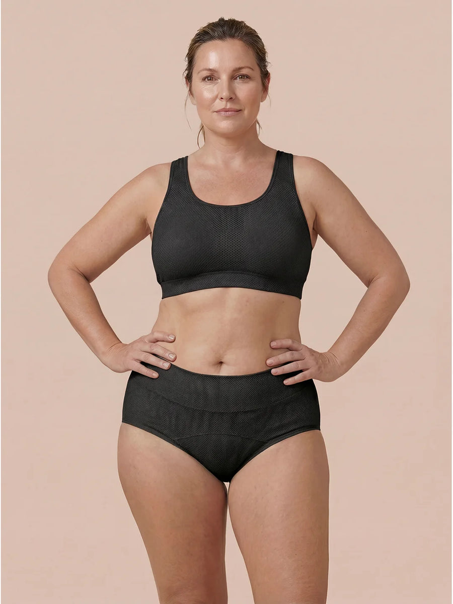 Classic Brief | 100% lækagesikker, dag & nat | Sort | Menstruationstrusser