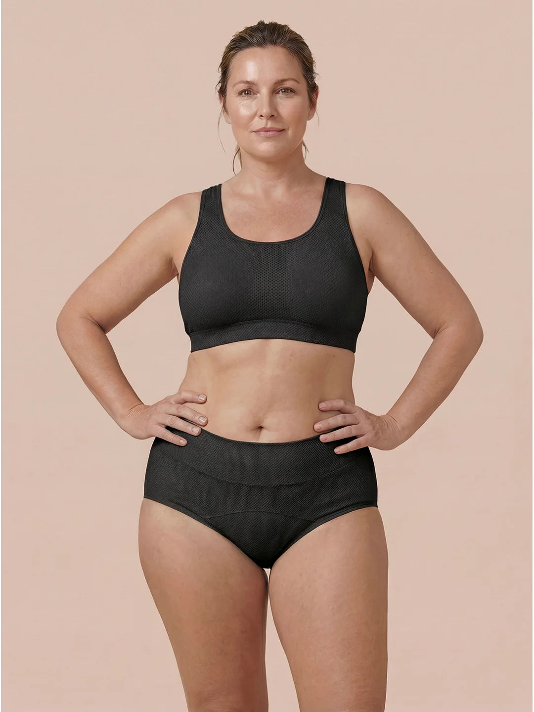 Classic Brief | 100% lækagesikker, dag & nat | Sort | Menstruationstrusser