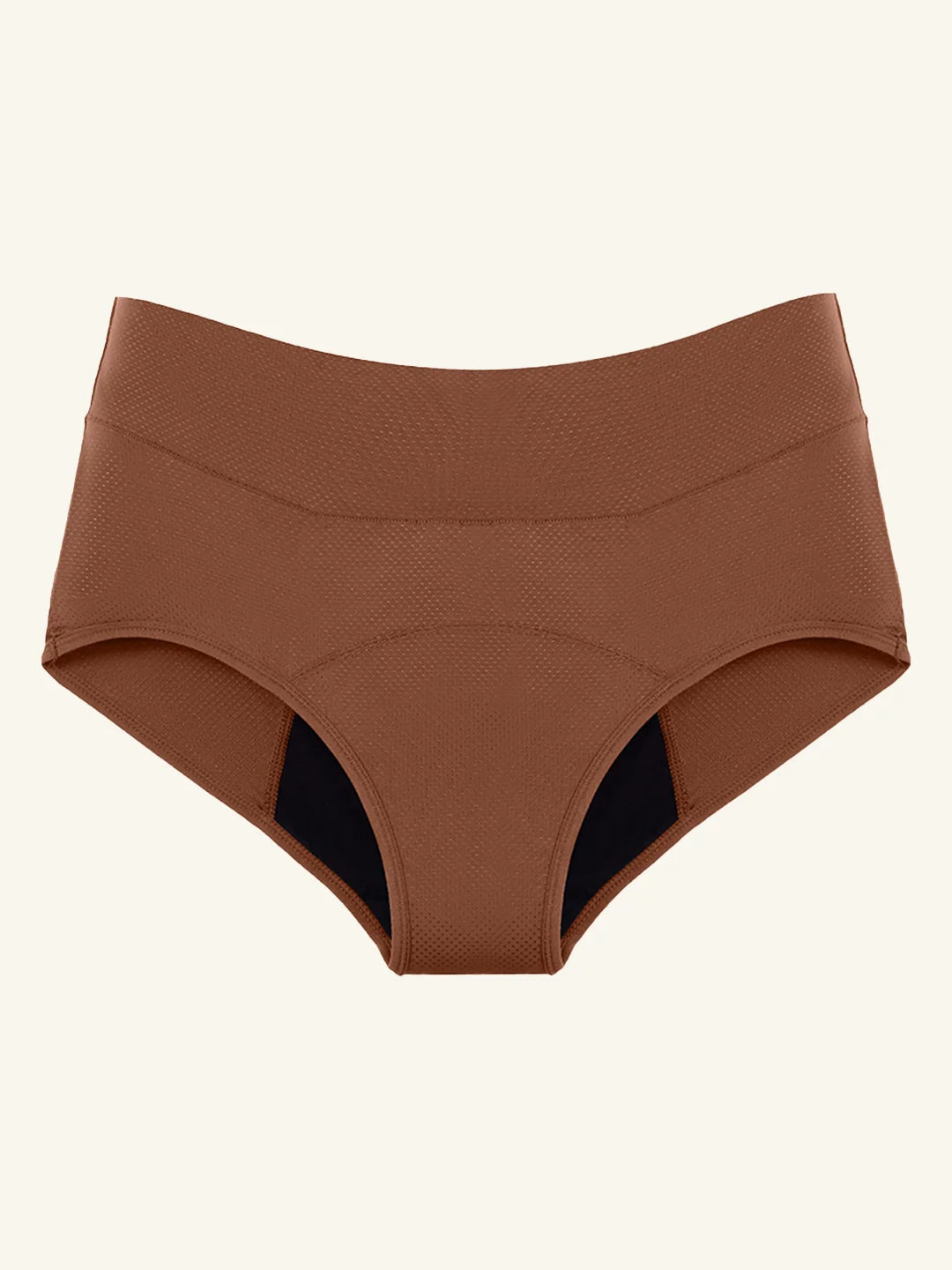 Classic Brief | 100% lækagesikker, dag & nat | Karamel | Menstruationstrusser