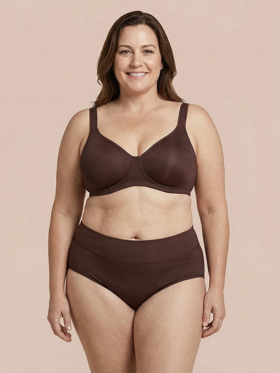 Classic Brief | 100% lækagesikker, dag & nat | Chokolade | Menstruationstrusser