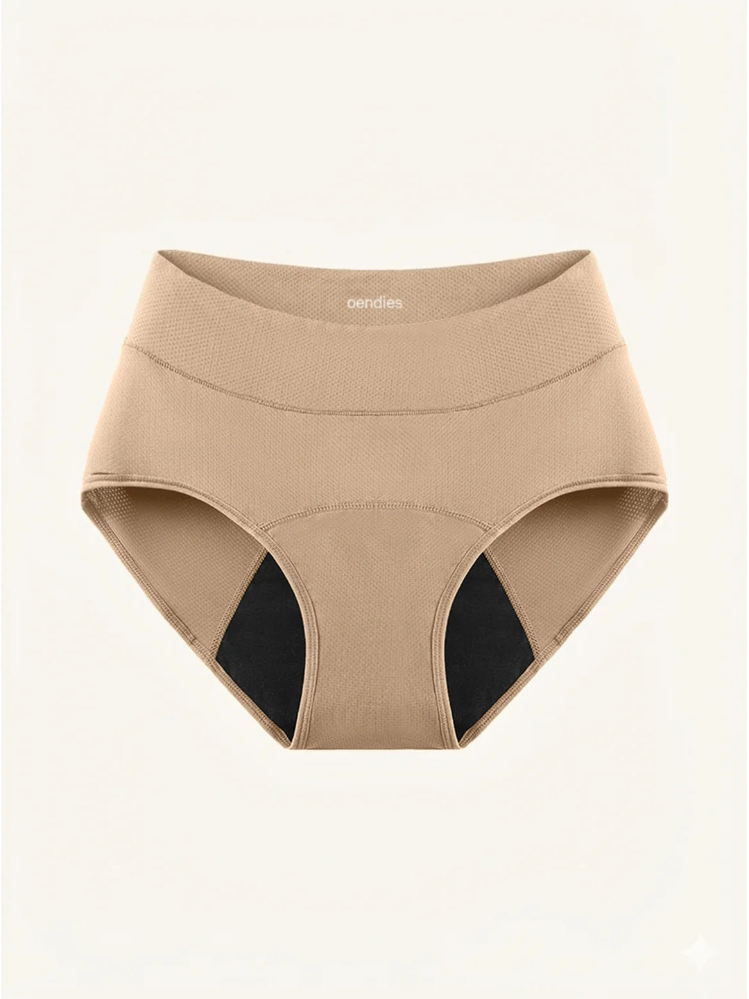 Huggster Brief | 100% lækagesikker, dag & nat | Abrikos | Menstruationstrusser Oendies
