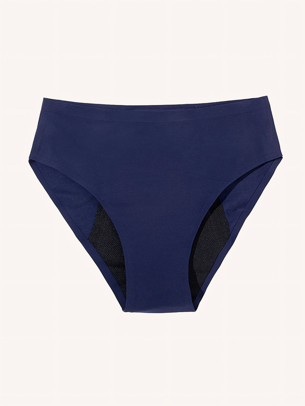 High Waist Brief | 100% lækagesikker, dag & nat | Blå | Menstruationstrusser
