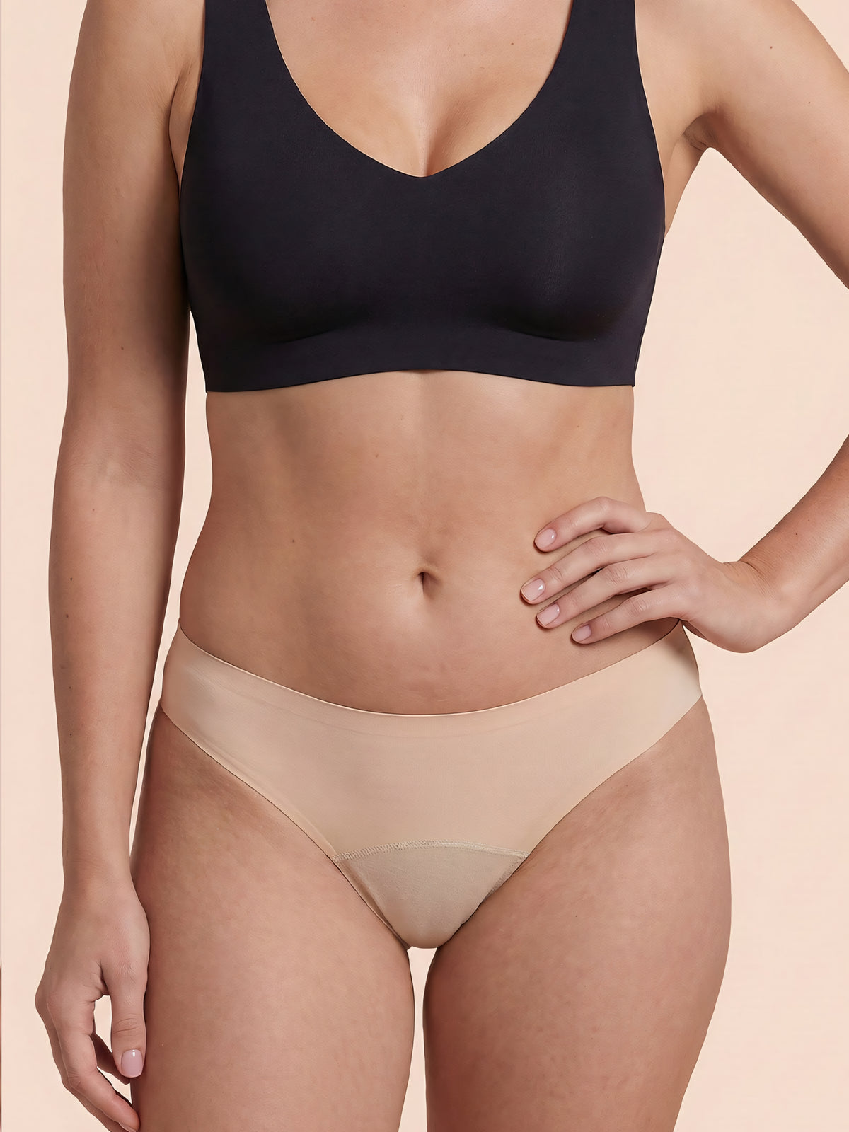 Classic 2.0 Brief | 100% lækagesikker, dag & nat | Abrikos | Oendies