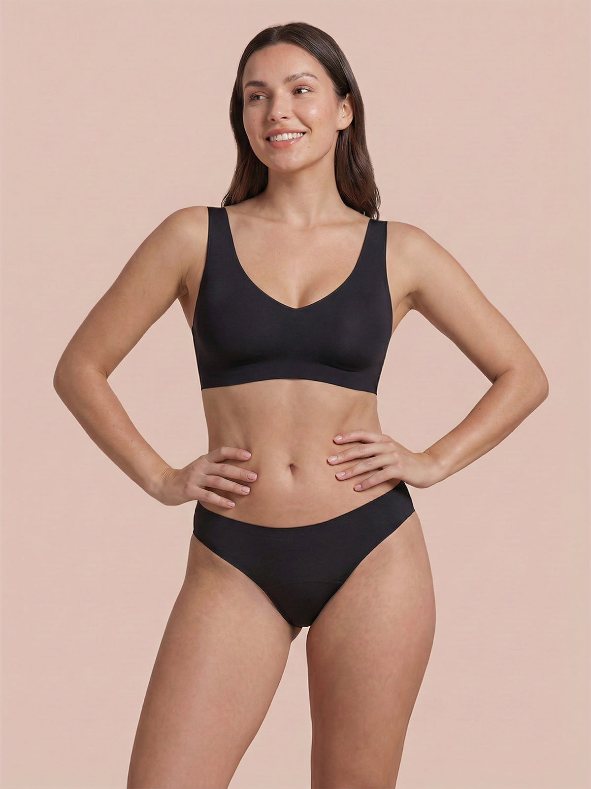 Classic 2.0 Brief | 100% lækagesikker, dag & nat | Sort | Menstruationstrusser