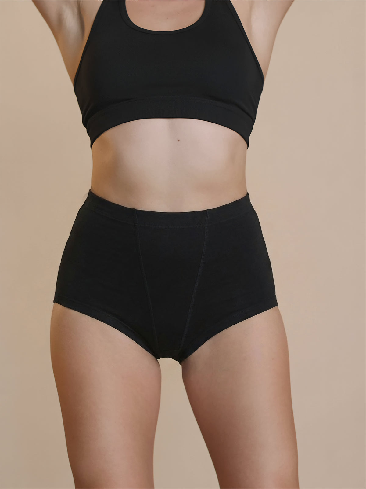 Boyfriend Brief | 100% lækagesikker, dag & nat | Sort | Menstruationstrusser