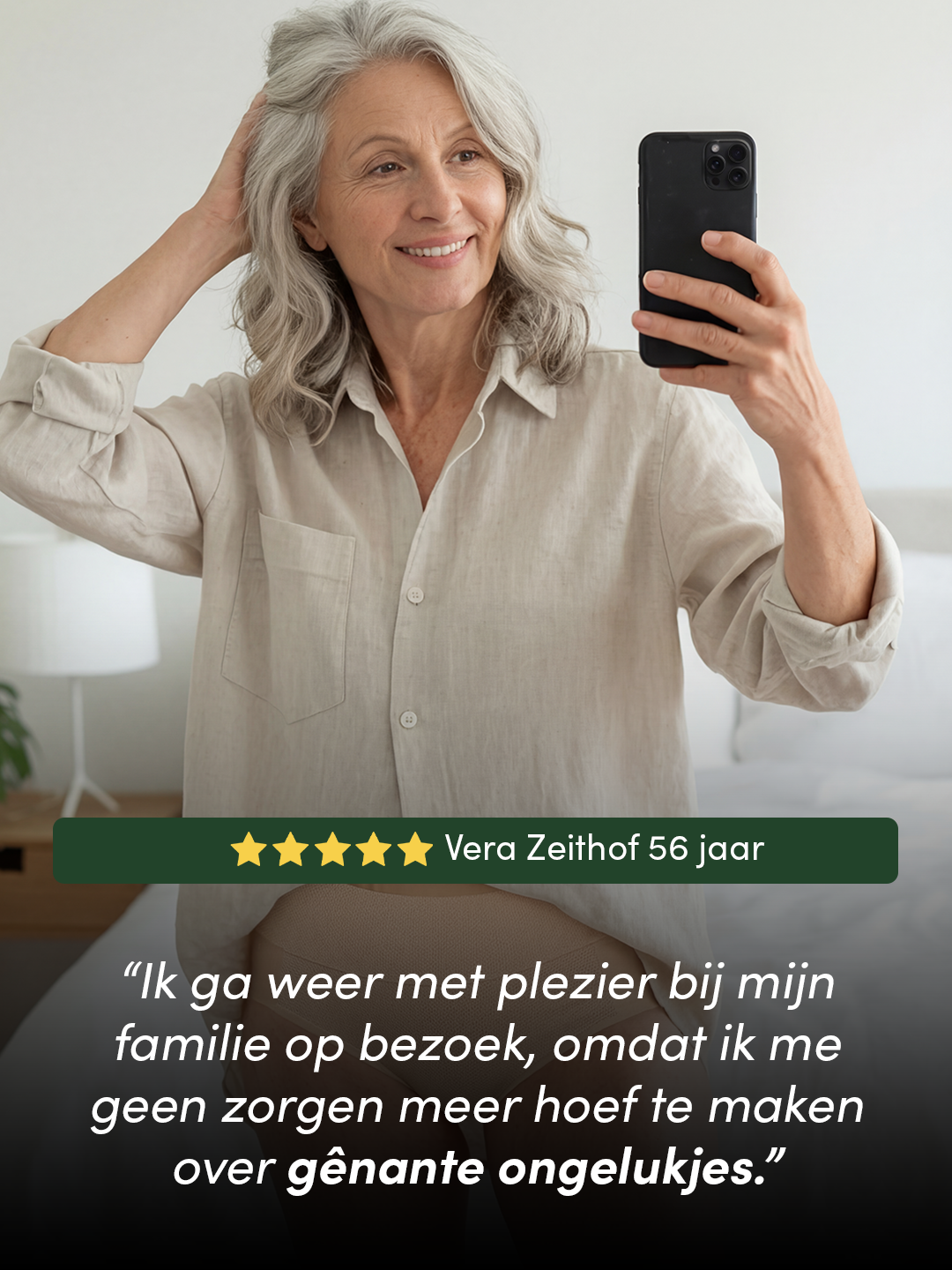 Huggster Brief | Pakke med 10 | Kraftig urinlækage | 100% lækagesikker, dag & nat | Sort