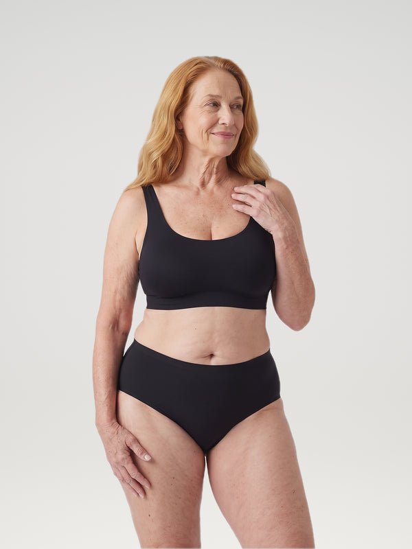 High Waist Brief | Extra Heavy | Sort