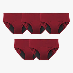 Hugster Red - sæt med 5 stk