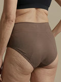 Huggster Brief | 100% lækagesikker, dag & nat | Sort | Menstruationstrusser