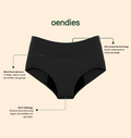 Classic Brief | Hevig Urineverlies | 100% lekvrij, dag & nacht | Zwart