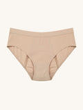 Sømløs Brief | Let urinlækage | Ultra blød & sømløs | 100% lækagesikker & økologisk bomuld | Apricot