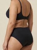 High Waist Brief | Kraftig urinlækage | Ultra blød & sømløs | 100% lækagesikker & økologisk bomuld | Sort