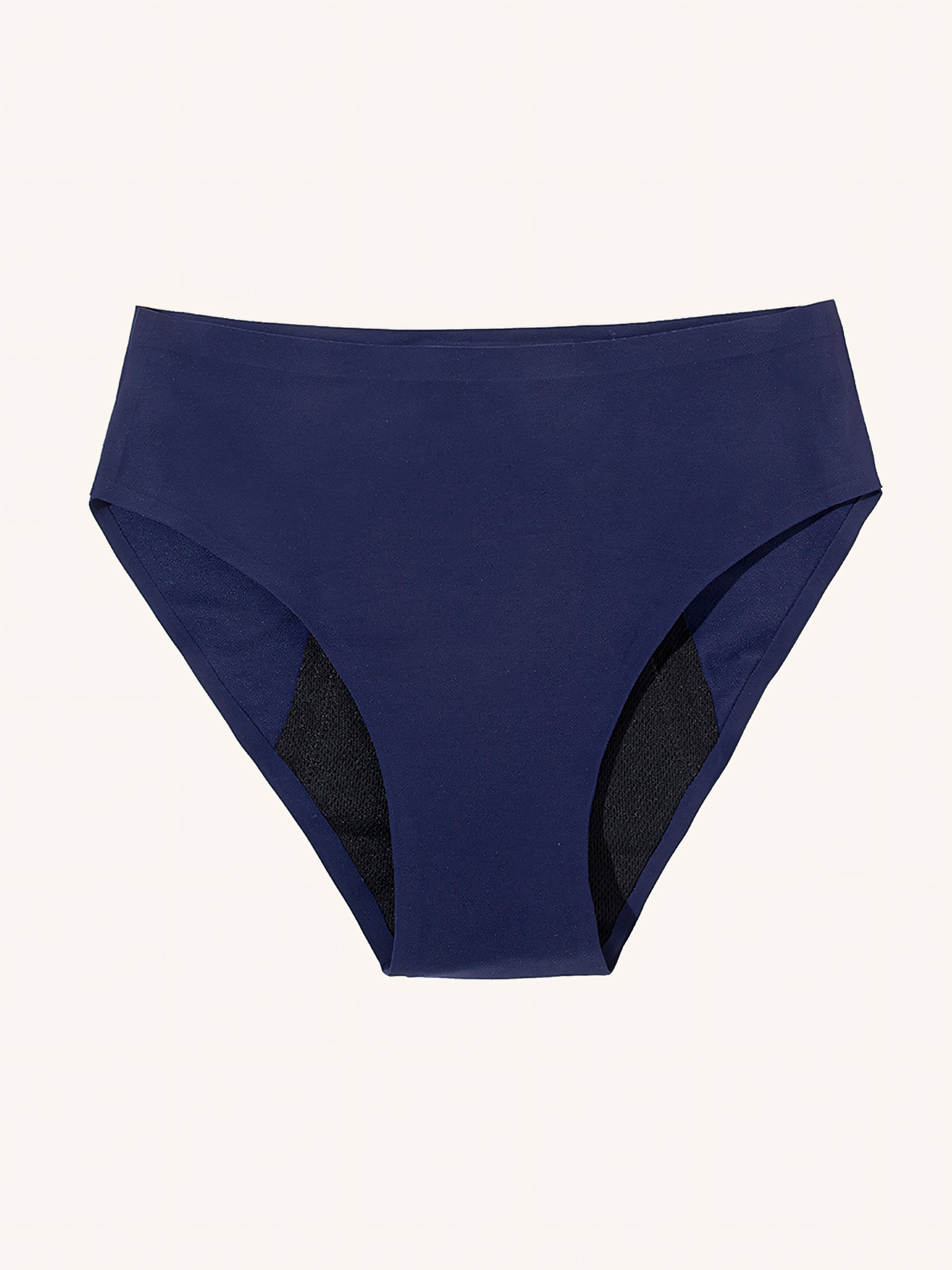 High Waist Brief | 100% lekvrij, dag & nacht | Blauw