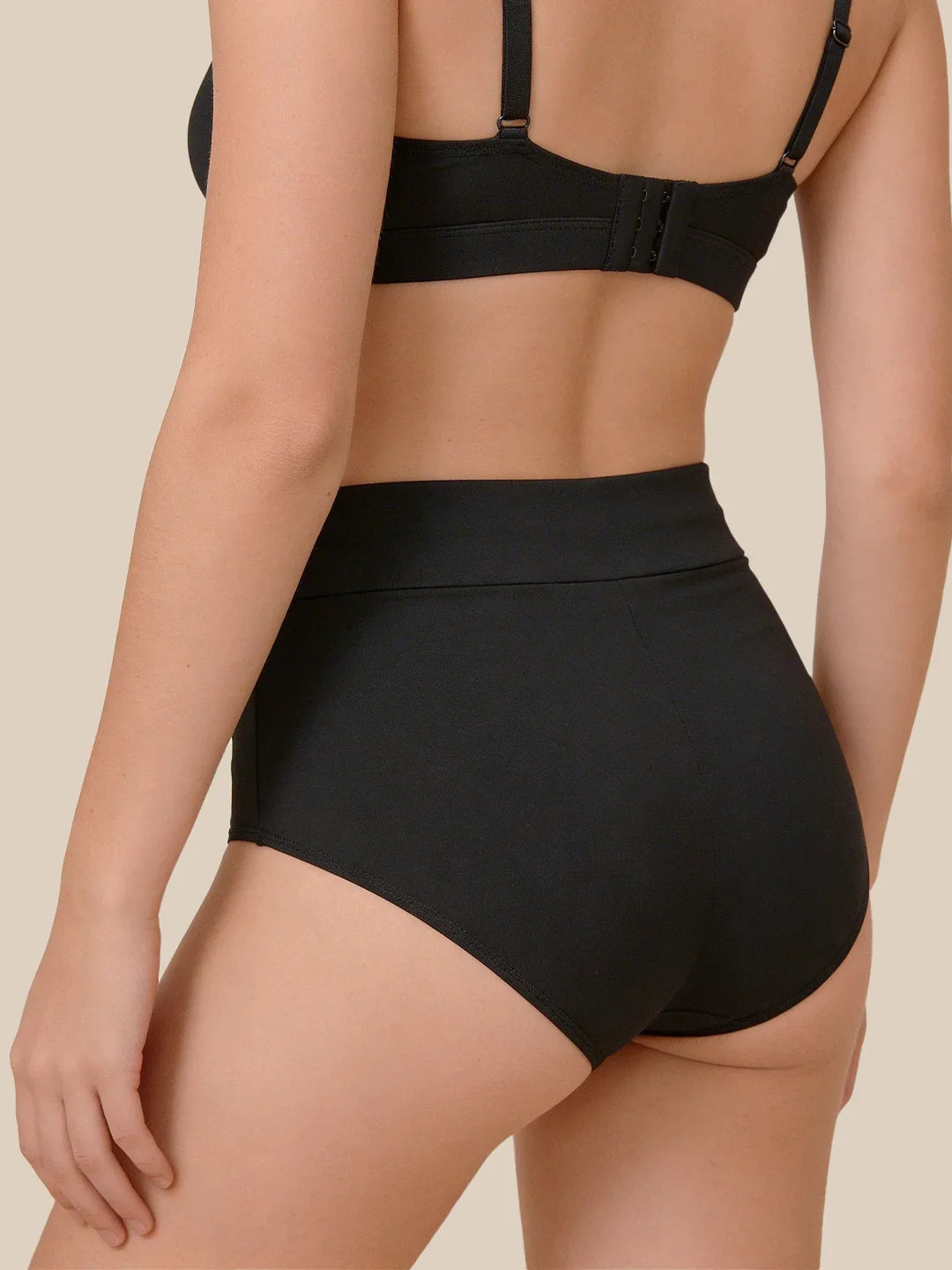 Menstruation Svømning Brev Teenagere | Ekstra intens | 100% lækagesikker | Sort