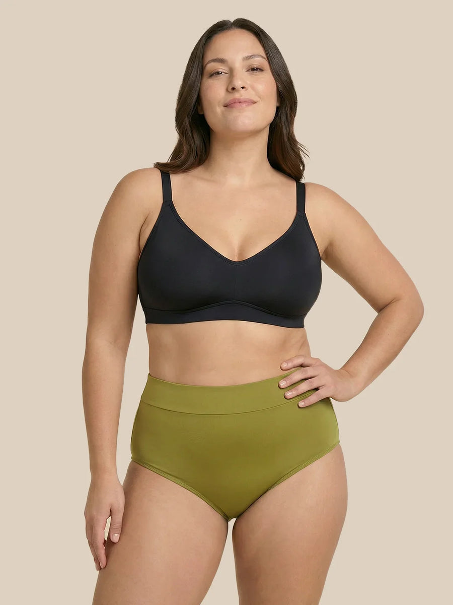 Menstruation Svømmebrev | Ekstra intens | 100% lækagesikker | Grøn