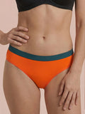 Hipster Brief | 100% lækagesikker, dag & nat | Orange | Menstruationstrusser