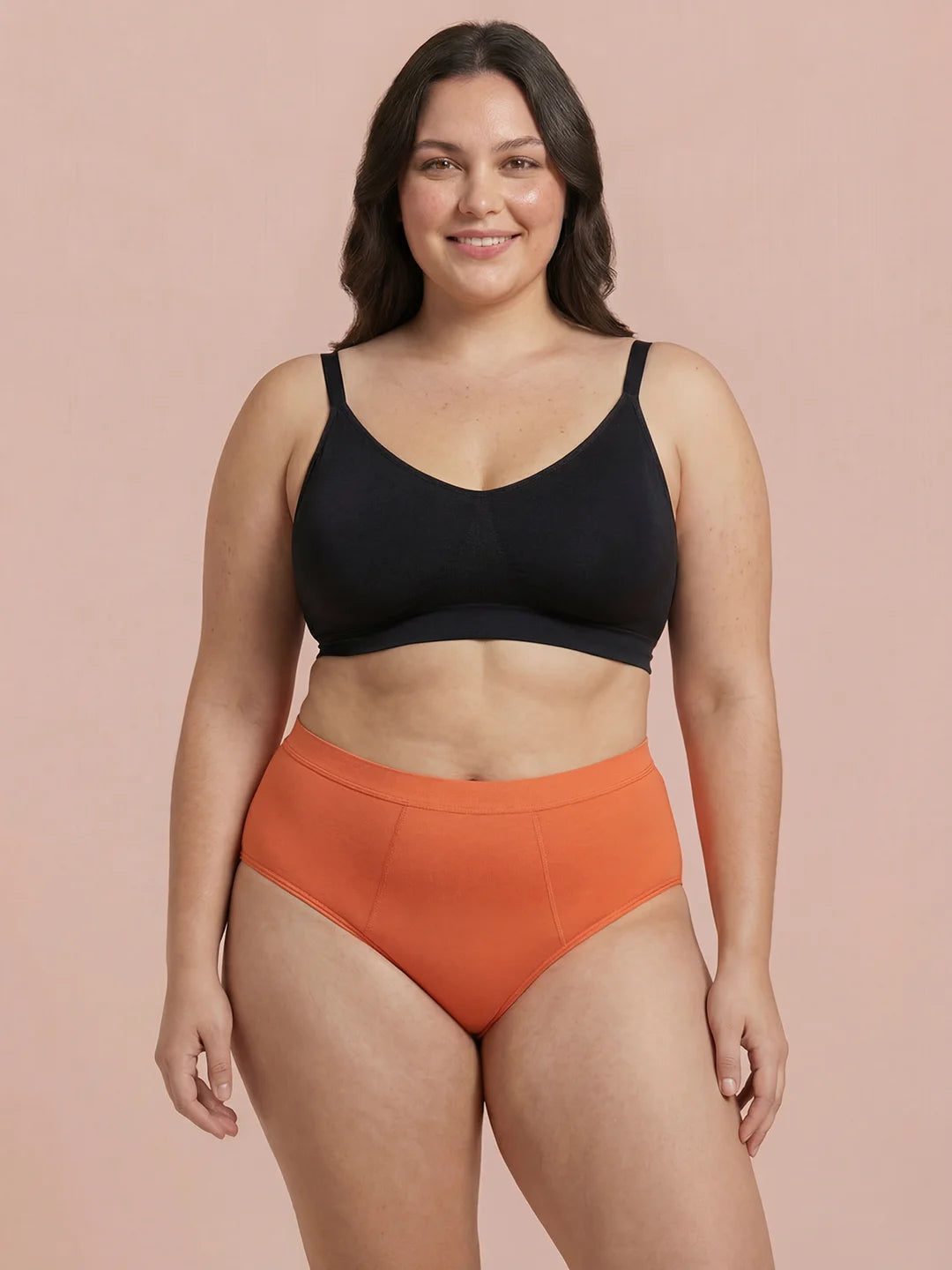 Invisible Hugger | 100% lækagesikker, dag & nat | Orange