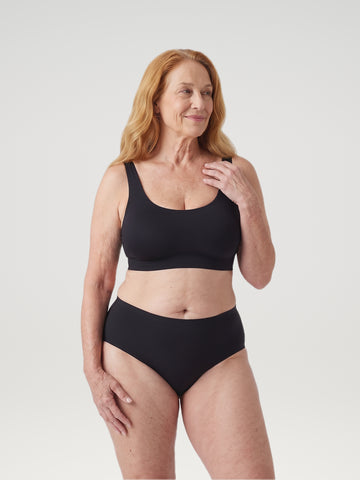 High Waist Brief | Extra Heavy | Sort